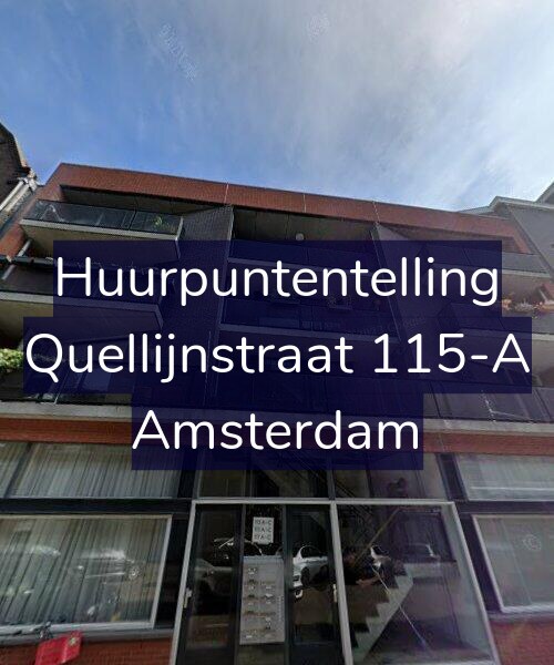 Foto gevel Huurpuntentelling voor Quellijnstraat 115-A, Amsterdam
