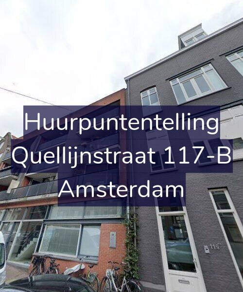 Foto gevel Huurpuntentelling voor Quellijnstraat 117-B, Amsterdam