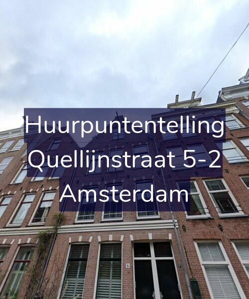 Foto gevel Huurpuntentelling voor Quellijnstraat 5-2, Amsterdam