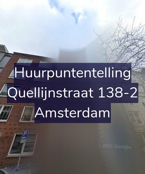 Foto gevel Huurpuntentelling voor Quellijnstraat 138-2, Amsterdam
