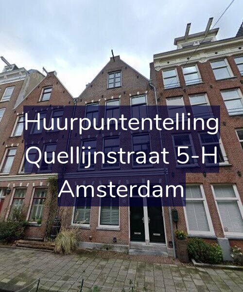 Foto gevel Huurpuntentelling voor Quellijnstraat 5-H, Amsterdam