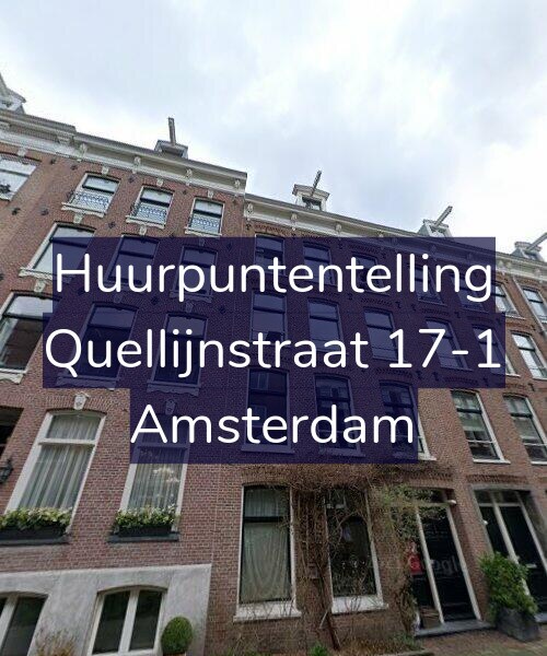 Foto gevel Huurpuntentelling voor Quellijnstraat 17-1, Amsterdam