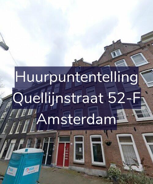 Foto gevel Huurpuntentelling voor Quellijnstraat 52-F, Amsterdam