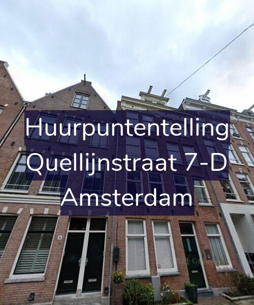 Foto gevel Huurpuntentelling voor Quellijnstraat 7-D, Amsterdam