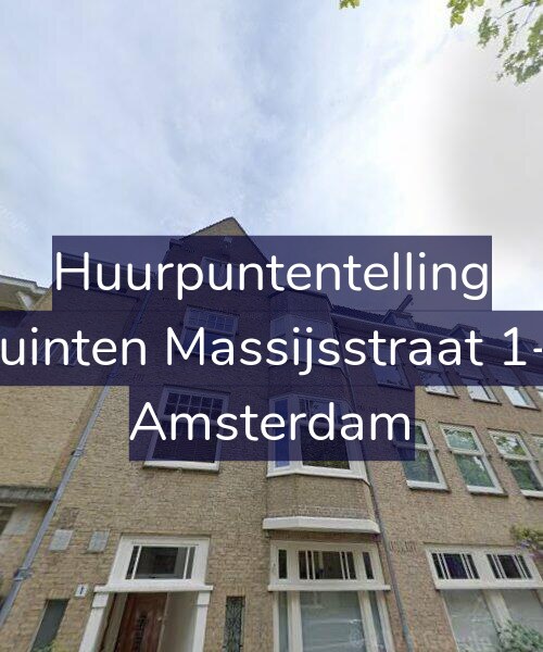 Foto gevel Huurpuntentelling voor Quinten Massijsstraat 1-2, Amsterdam