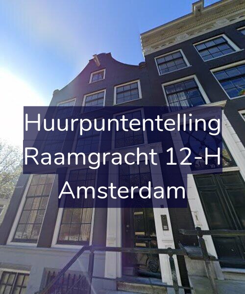 Foto gevel Huurpuntentelling voor Raamgracht 12-H, Amsterdam