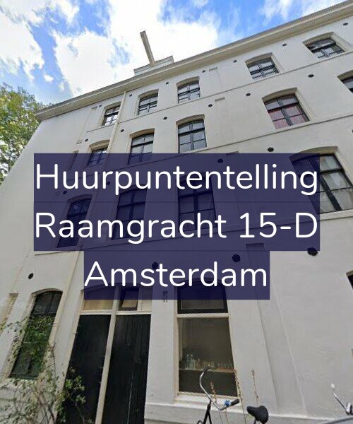 Foto gevel Huurpuntentelling voor Raamgracht 15-D, Amsterdam