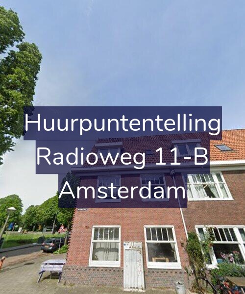 Foto gevel Huurpuntentelling voor Radioweg 11-B, Amsterdam