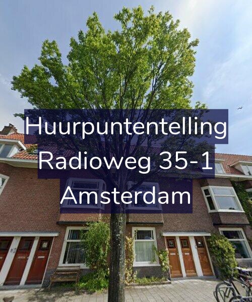 Foto gevel Huurpuntentelling voor Radioweg 35-1, Amsterdam