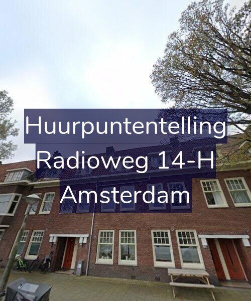 Foto gevel Huurpuntentelling voor Radioweg 14-H, Amsterdam