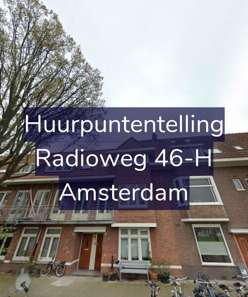 Foto gevel Huurpuntentelling voor Radioweg 46-H, Amsterdam