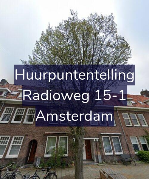 Foto gevel Huurpuntentelling voor Radioweg 15-1, Amsterdam