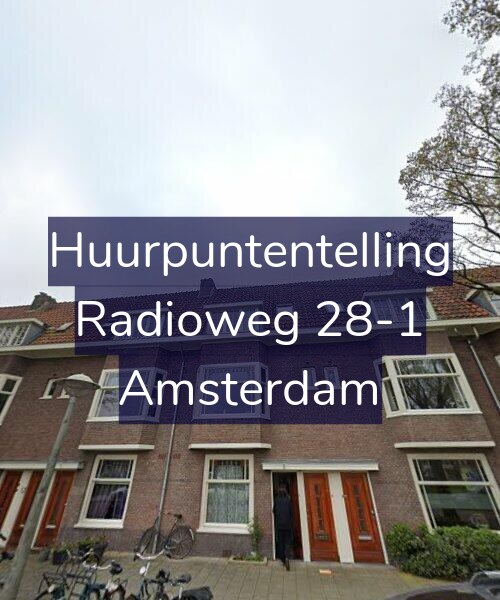 Foto gevel Huurpuntentelling voor Radioweg 28-1, Amsterdam