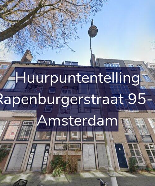 Foto gevel Huurpuntentelling voor Rapenburgerstraat 95-1, Amsterdam