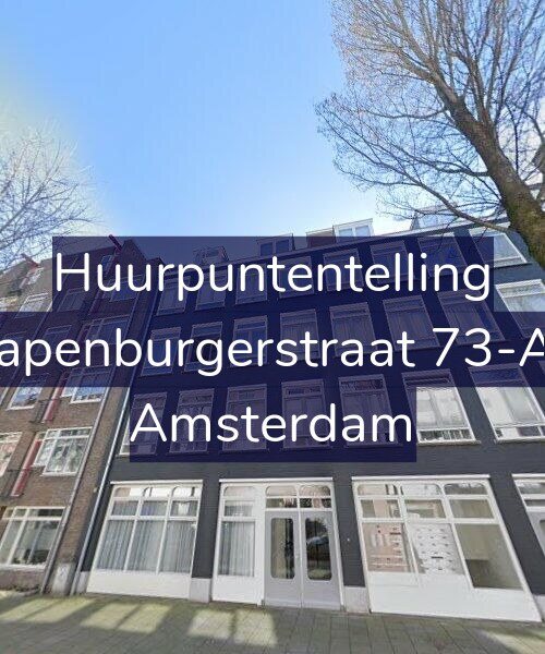 Foto gevel Huurpuntentelling voor Rapenburgerstraat 73-A6, Amsterdam