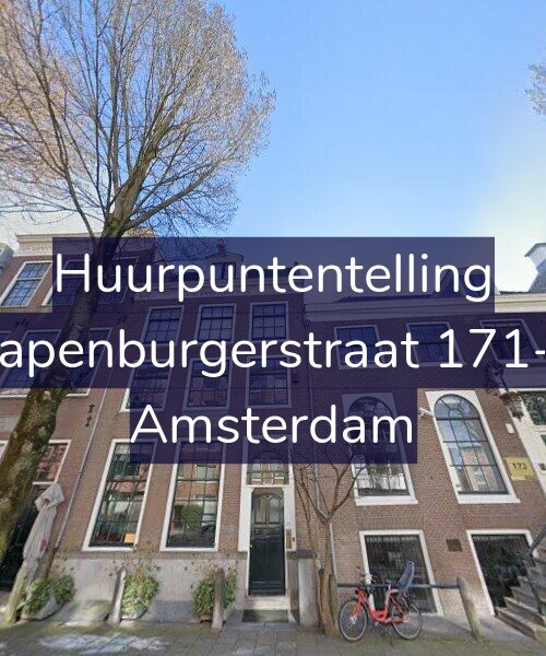 Foto gevel Huurpuntentelling voor Rapenburgerstraat 171-E, Amsterdam