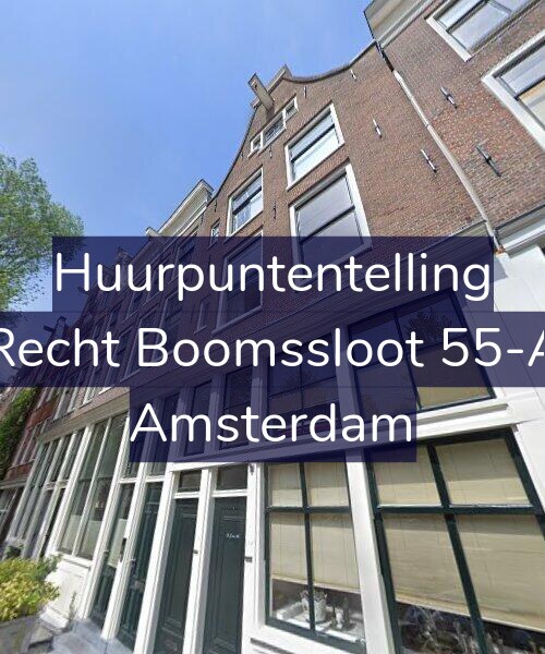 Foto gevel Huurpuntentelling voor Recht Boomssloot 55-A, Amsterdam