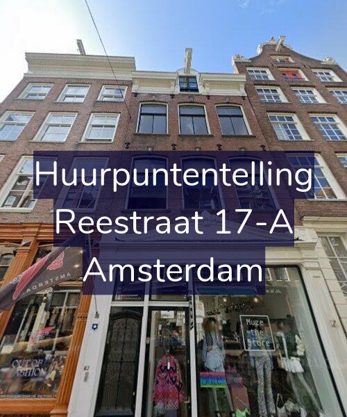 Foto gevel Huurpuntentelling voor Reestraat 17-A, Amsterdam
