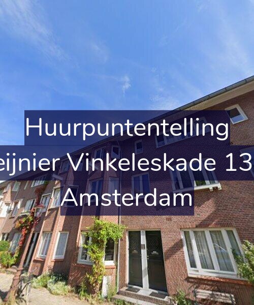 Foto gevel Huurpuntentelling voor Reijnier Vinkeleskade 13-1, Amsterdam