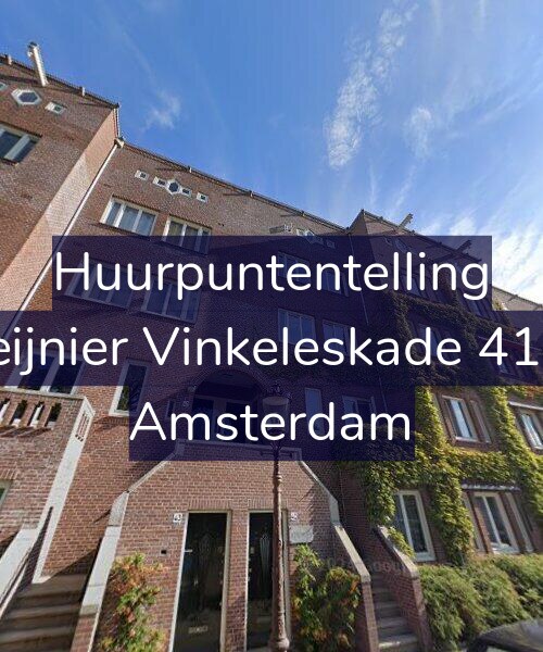 Foto gevel Huurpuntentelling voor Reijnier Vinkeleskade 41-3, Amsterdam