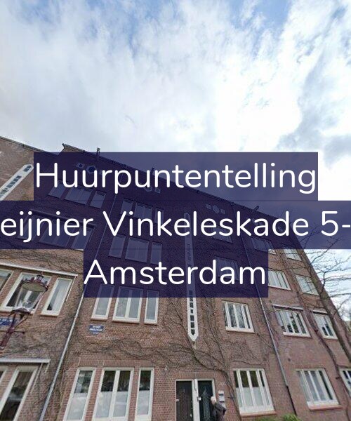 Foto gevel Huurpuntentelling voor Reijnier Vinkeleskade 5-2, Amsterdam