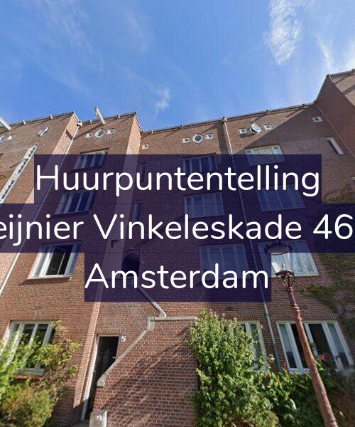 Foto gevel Huurpuntentelling voor Reijnier Vinkeleskade 46-2, Amsterdam