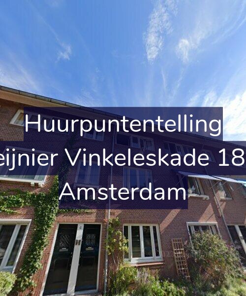 Foto gevel Huurpuntentelling voor Reijnier Vinkeleskade 18-1, Amsterdam