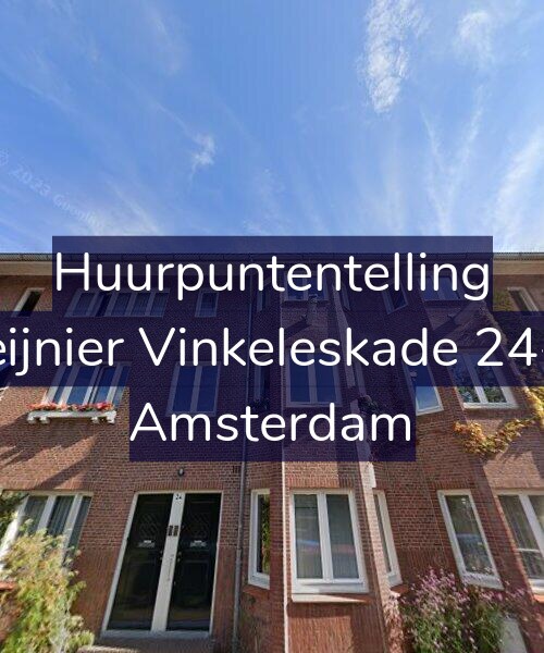 Foto gevel Huurpuntentelling voor Reijnier Vinkeleskade 24-H, Amsterdam