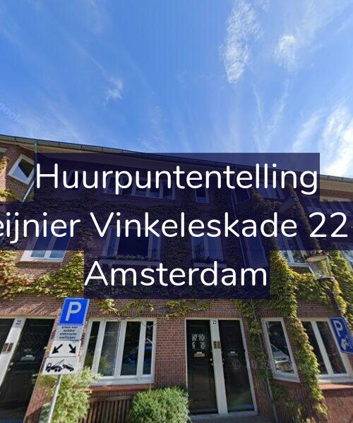 Foto gevel Huurpuntentelling voor Reijnier Vinkeleskade 22-H, Amsterdam