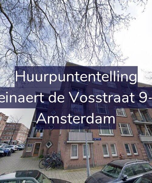 Foto gevel Huurpuntentelling voor Reinaert de Vosstraat 9-A, Amsterdam