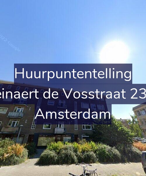 Foto gevel Huurpuntentelling voor Reinaert de Vosstraat 23-1, Amsterdam