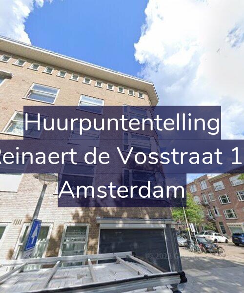 Foto gevel Huurpuntentelling voor Reinaert de Vosstraat 12, Amsterdam
