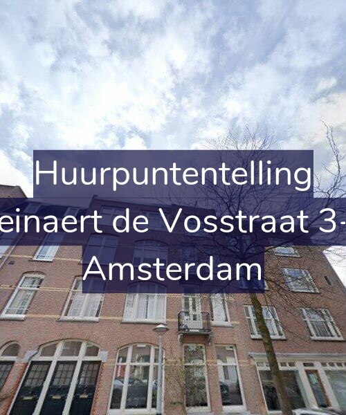 Foto gevel Huurpuntentelling voor Reinaert de Vosstraat 3-2, Amsterdam