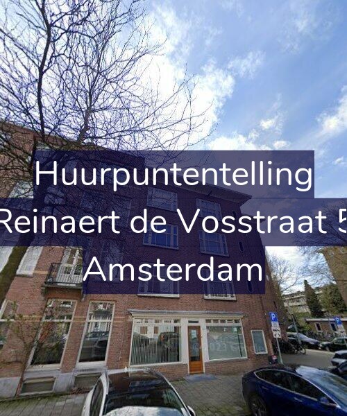Foto gevel Huurpuntentelling voor Reinaert de Vosstraat 5, Amsterdam