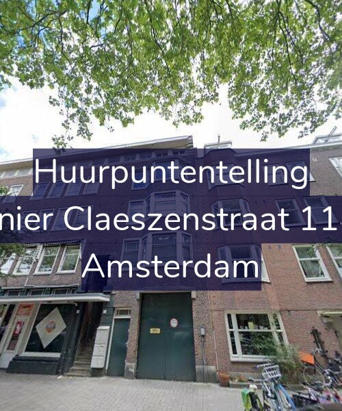 Foto gevel Huurpuntentelling voor Reinier Claeszenstraat 114-2, Amsterdam