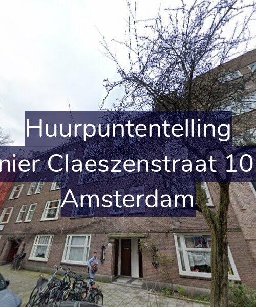 Foto gevel Huurpuntentelling voor Reinier Claeszenstraat 100-1, Amsterdam