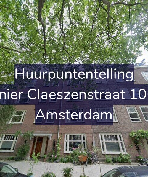 Foto gevel Huurpuntentelling voor Reinier Claeszenstraat 106-2, Amsterdam
