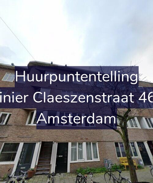 Foto gevel Huurpuntentelling voor Reinier Claeszenstraat 46-1, Amsterdam