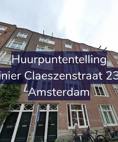 Foto gevel Huurpuntentelling voor Reinier Claeszenstraat 23-H, Amsterdam