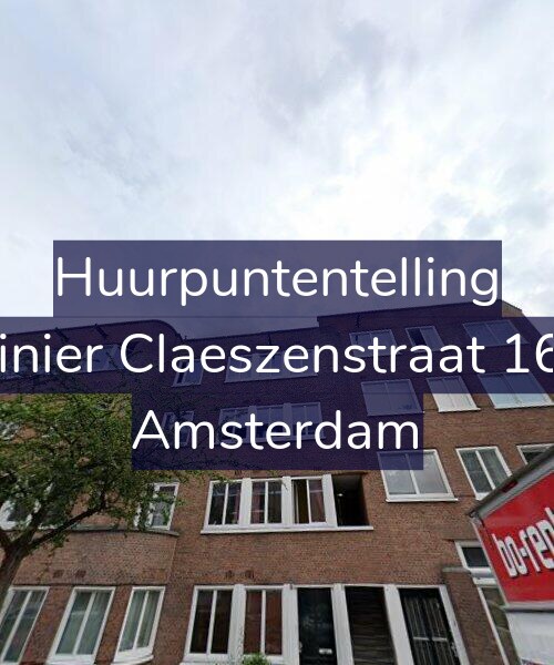 Foto gevel Huurpuntentelling voor Reinier Claeszenstraat 16-3, Amsterdam