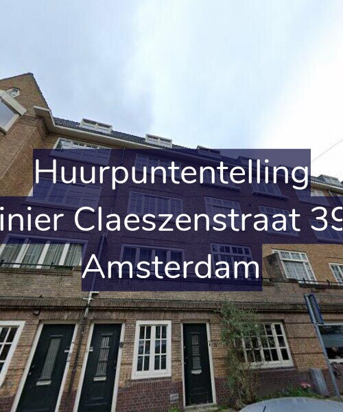 Foto gevel Huurpuntentelling voor Reinier Claeszenstraat 39-1, Amsterdam
