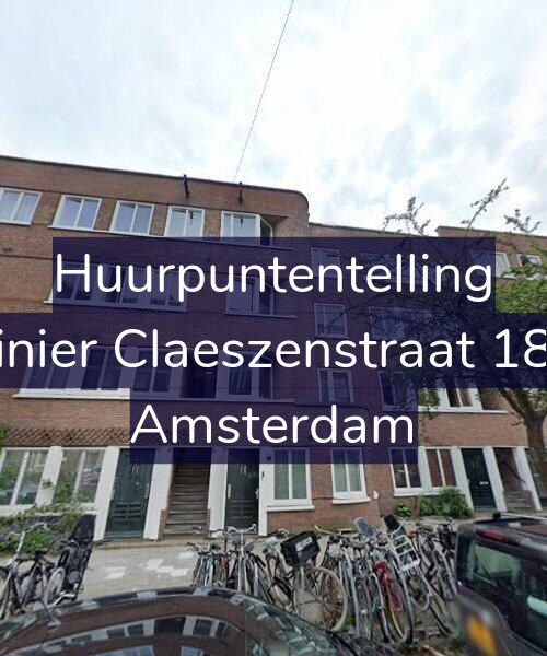 Foto gevel Huurpuntentelling voor Reinier Claeszenstraat 18-H, Amsterdam
