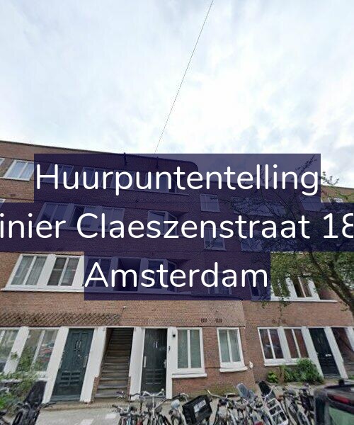 Foto gevel Huurpuntentelling voor Reinier Claeszenstraat 18-1, Amsterdam