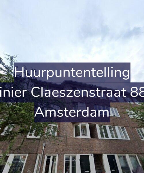 Foto gevel Huurpuntentelling voor Reinier Claeszenstraat 88-3, Amsterdam