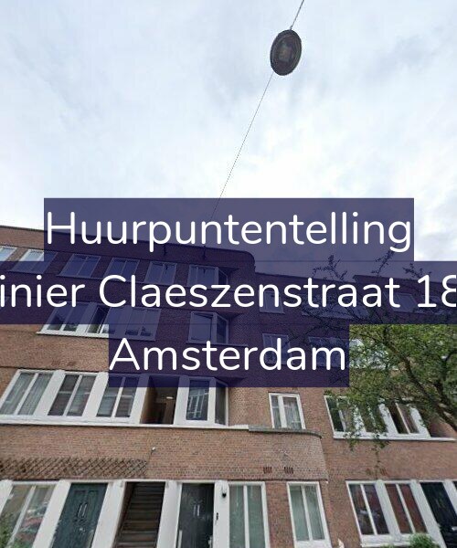 Foto gevel Huurpuntentelling voor Reinier Claeszenstraat 18-3, Amsterdam
