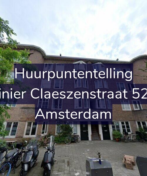 Foto gevel Huurpuntentelling voor Reinier Claeszenstraat 52-H, Amsterdam
