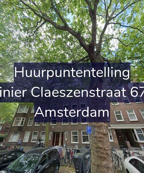 Foto gevel Huurpuntentelling voor Reinier Claeszenstraat 67-3, Amsterdam