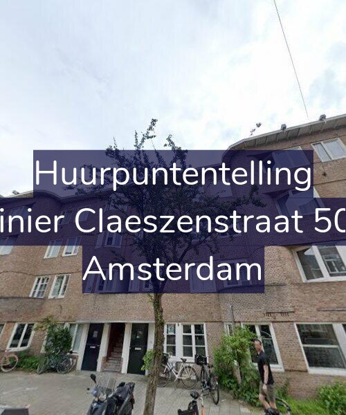 Foto gevel Huurpuntentelling voor Reinier Claeszenstraat 50-1, Amsterdam