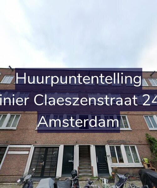 Foto gevel Huurpuntentelling voor Reinier Claeszenstraat 24-2, Amsterdam