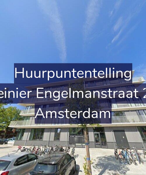 Foto gevel Huurpuntentelling voor Reinier Engelmanstraat 29, Amsterdam